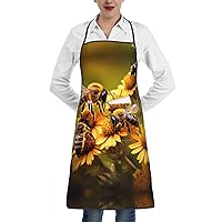 Scottish Retro Print Cooking Aprons Grilling Bbq Kitchen Apron With Pockets Cooking Kitchen Aprons For Women Men Chef