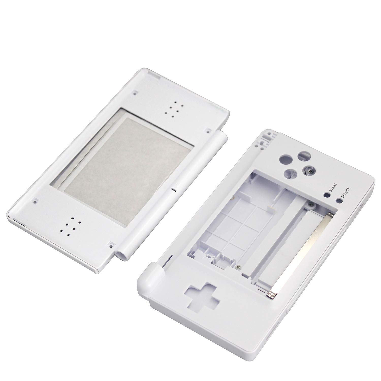 OSTENT Full Repair Parts Replacement Housing Shell Case Kit for Nintendo DS Lite NDSL Color White