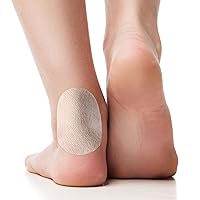 Moleskin Pre-Cut Oval Foot Pads, Blister Pads for Feet, Heel Protectors for Blisters, Moleskin for Shoes, Foot, Toe and Heel Protection, Small, 100 Count