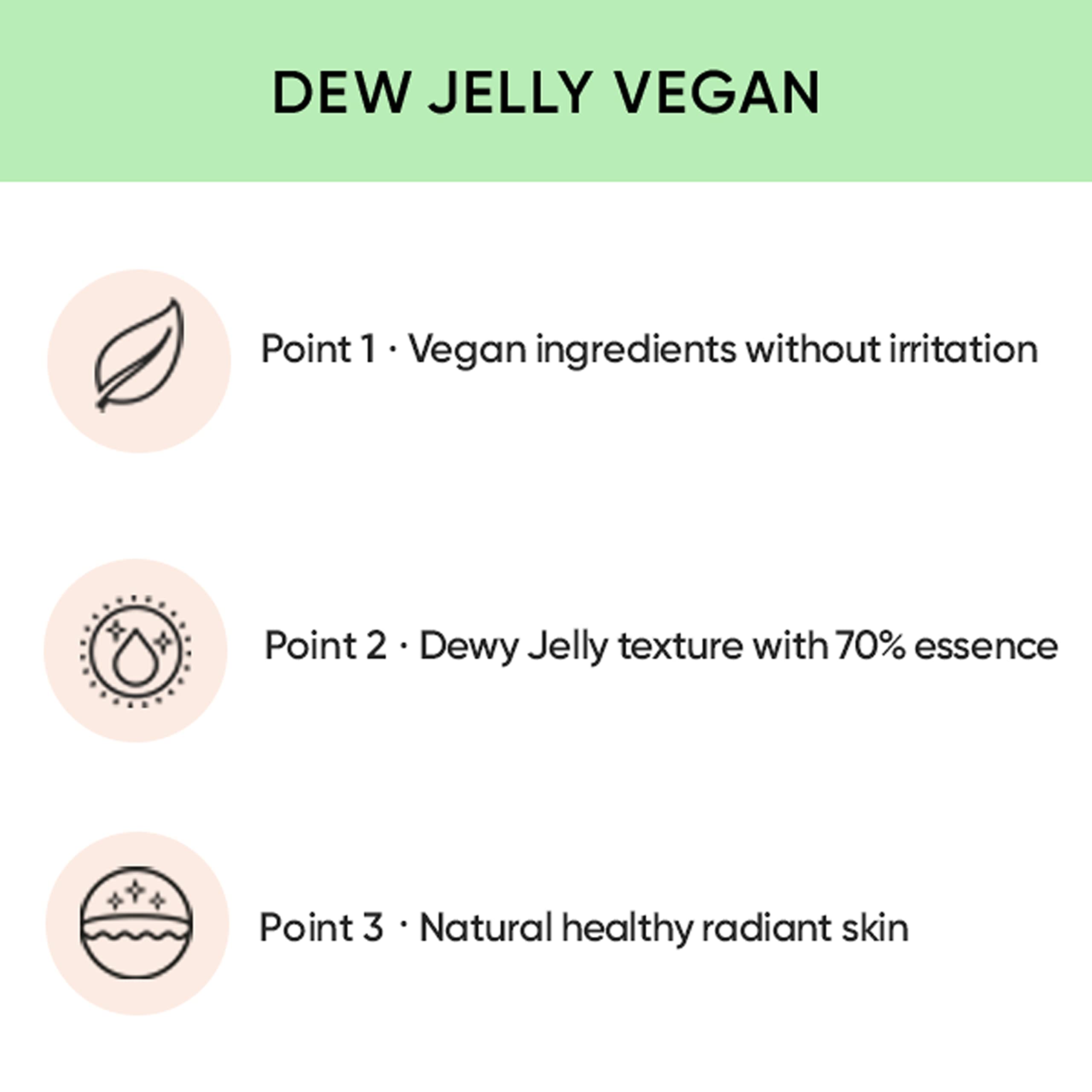 AMUSE Dew Jelly Vegan Cushion Foundation Glow Dewy Finish Clean Beauty Dry and Sensitive Skin Eco-Friendly 01 SOONSOO