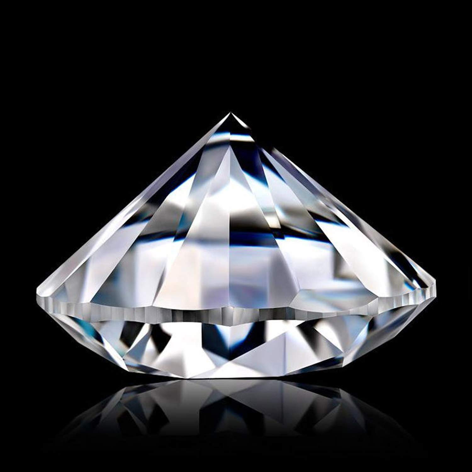 gemhub 0.32 Carat HTHP/CVD Lab Grown Diamond Clarity VVS2 Color F Diamond with Egl Certificate