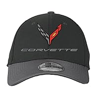 C8 Corvette Next Generation Flexfit Ballastic Hat - Officially Licensed Chevrolet Fitted Cap
