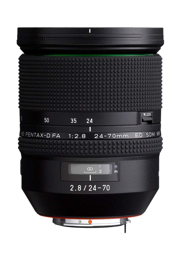 Pentax 1599300 K-1 II Digital Full Frame SLR Camera with HD DFA 24-70 mm Lens - Black