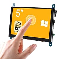 5 inch Resistive Touch Screen 800x480 HDMI TFT LCD Display Module Touchscreen Portable Monitor for Raspberry Pi 3 2 Model B RPi 1 B B+ A A+