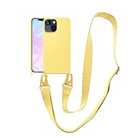 Compatible with iPhone 6 6S 7 8 Case, iPhone SE 3 2022/ iPhone SE 2 2020 Case with Lanyard Crossbody iPhone Case with Strap Adjustable Silicone Phone Cover for iPhone