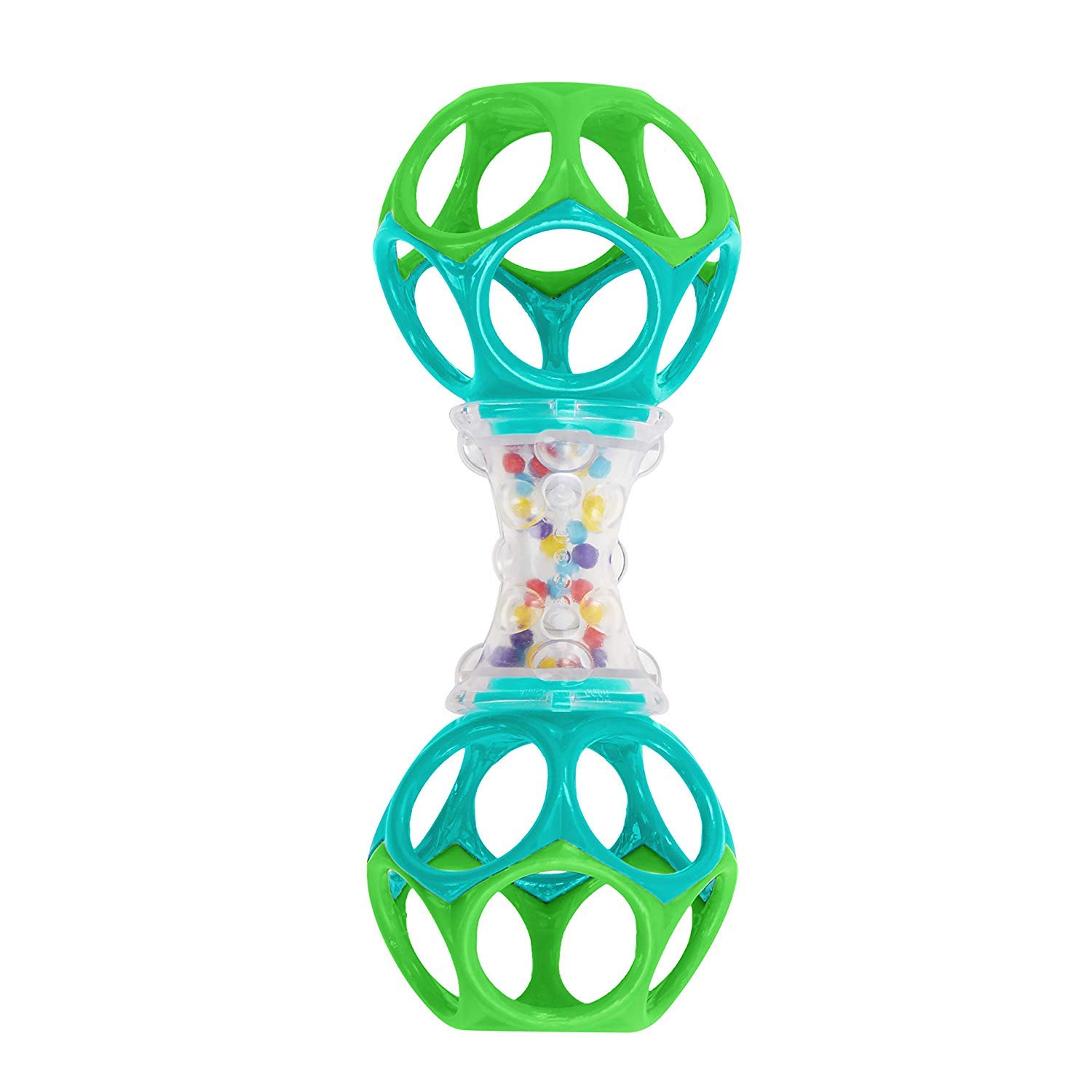 Bright Starts Oball Shaker Rattle Toy, Ages Newborn +