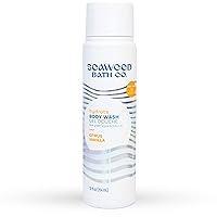 Seaweed Bath Co. Hydrate Body Wash, Citrus Vanilla Scent, 12 Ounce, Shower Gel for Men & Women, Vegan, Paraben Free, Sulfate Free, Cruelty Free