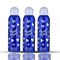 Sweet Heart BLUE PACK OF 3 Body Spray - For Men & Women