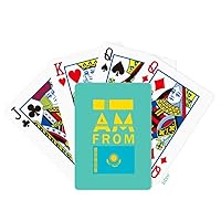 I Am from Kazakstan Poker Playing Card Tabletop Board Game