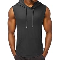 Men's Casual Sleeveless T Shirt Solid Color Dress Shirt Slim Fit Tank Tops for Men T-Shirts & Tanks