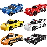 Pull Back Car Building Blocks Sets, Pull and Go, 3D Assembly Vehicles for Boys Building Block Car Toys Racing Cars for Kids Age 6 7 8, 268 Pieces