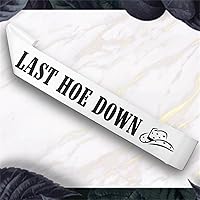 Last Hoedown Bachelorette Party Sash, Let’s Go Girls Western Cowgirl Bride-to-Be Accessory, Getting Hitched Last Rodeo Country Theme Nash Bash, Bridal Shower Decorations