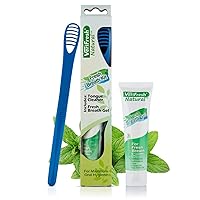Fresh Breath Kit for Bad Breath - Tongue Scraper & Cleaner with Cleaning Gel – All Natural Treatment
