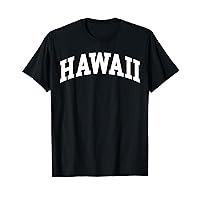 Hawaii US College Font Proud American USA T-Shirt
