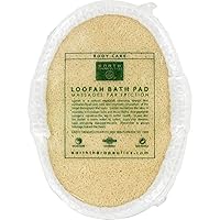 Earth Therapeutics Earth Elementals Loofah, Bath Pad, 1 each (Pack of 4)