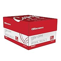 Copy Print Paper, 8 1/2in. x 11in., 20 Lb, Bright White, 500 Sheets Per Ream, Case Of 3 Reams, 1008