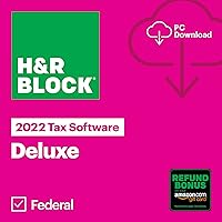 H&R Block Tax Software Deluxe 2022 with Refund Bonus Offer (Amazon Exclusive) [PC Download] (Old Version) H&R Block Tax Software Deluxe 2022 with Refund Bonus Offer (Amazon Exclusive) [PC Download] (Old Version) PC Online code Mac Online Code PC/MAC Activation Code by Mail