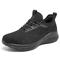 Steel Toe Shoes for Men Slip On Work Safety Sneakers