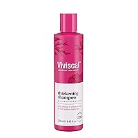 Viviscal Thickening Shampoo, Formulated With Biotin And Keratin, Fortified With Marine Collagen And Seaweed Extract, Strengthens And Reduces Breakage, Healthier Looking Hair 250ml (8.45 fl. oz.)