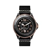 ICE-Watch Unisex Analogue Quartz Watch with Leather Strap HE.BK.BZ.B.L.14