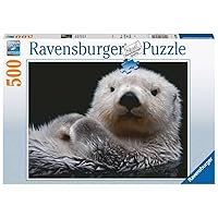 RAVENSBURGER Puzzle 16980 Sweet Little Otter-500 Pieces Puzzle