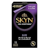 SKYN Elite Non-Latex Lubricated Condoms 12 Count