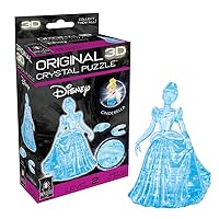 BePuzzled | Disney Cinderella Original 3D Crystal Puzzle, Ages 12 and Up