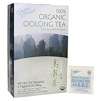 Organic Oolong Tea - 100 Tea Bags (Pack of 3)
