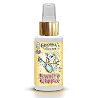 Jewelry Cleaner - Gold and Silver Jewelry Cleaner - Toxin and Chemical-Free Jewelry Cleaning Solution - Jewelry Cleaner Liquid for Office and Home Use - 3-Ounce Anti Tarnish Spray