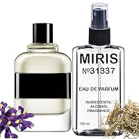 MIRIS No.31337 | Impression of Gentlemen 2017 | Men Eau de Parfum | 3.4 Fl Oz / 100 ml