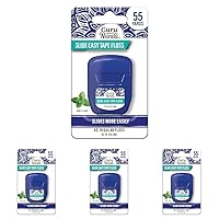 GuruNanda Dental Floss - Slide Easy Tape Thread for Teeth Flossing- - Mint Flavored - 55 Yards (Pack of 4)