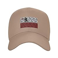 Storm Bear Flag for Polygon Effect Baseball Cap for Men Women Dad Hat Classic Adjustable Golf Hats