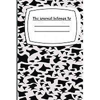 Notebook: The notebook journal belongs to