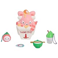 Just Play Smooshy Mushy Bento Box Series 1 Riley Red Panda, Collectible Squishy Fidget Toys, Kids Toys for Ages 3 Up