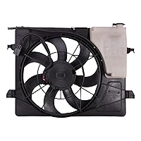 TYG OE Replacement(CAPA Quality) Cooling Fan Extra Silent for 2010(to 8-26 '10) Kia Forte Sedan W/Resistor, 2011-2013 Forte Hatchback & 2010-2013 Forte Koup MT | 25380-1M120 | KI3115130 | 621-529