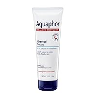 Aquaphor Healing Ointment - Dry Skin Moisturizer - Hands, Heels, Elbows, Lips - 7 oz. Tube