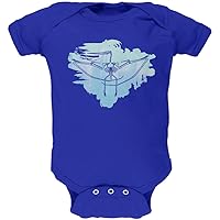 Old Glory Dinosaur Fossil Pterodactyl Soft Baby One Piece