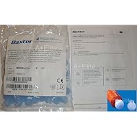 BAXA ExactaMed Oral Syringe Dispenser TIP CAPS ONLY 100/BG H938 50300 Exacta-Med BAXTER Comar Latex Free 2115