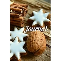 Cookies Walnuts Cinnamon Sticks Fall Recipe Journal for Journaling