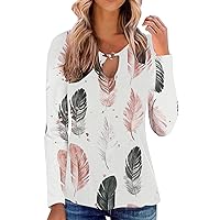Womens Tops Casual,Womens Long Sleeves Tops V Neck Casual Fall Tunic Shirts for Women Spring Tops Womens 2022