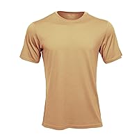 SHEEP RUN Men's Merino Wool Lightweight Hiking Running Workout Breathable Base Layer T Shirt