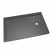 DreamLine DLT-1136602-T44 Slimline 36 in. D x 60 in. W x 2 3/4 in. Right Drain Single Threshold Shower Base in Slate Gray