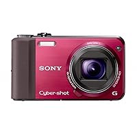 Sony Cyber-Shot DSC-HX7V 16.2 MP Exmor R CMOS Digital Still Camera with 10x Wide-Angle Optical Zoom G Lens, 3D Sweep Panorama, and Full 1080/60i HD Video (Red)