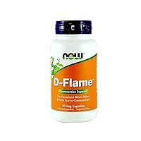 Now Foods D-FLAME TM, 90 Vcaps (Pack of 4)