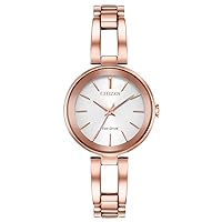 Eco-Drive Axiom Womens Watch, Stainless Steel