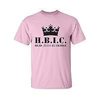 H.B.I.C. Head Bitch in Charge Adult Short Sleeve T-Shirt