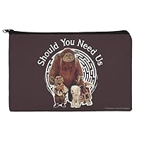 GRAPHICS & MORE Should You Need Us Labyrinth With Ludo Hoggle and Didymus Makeup Cosmetic Bag Organizer Pouch