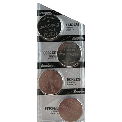 4 Pack Energizer CR2430 Lithium Coin Button Cell battery