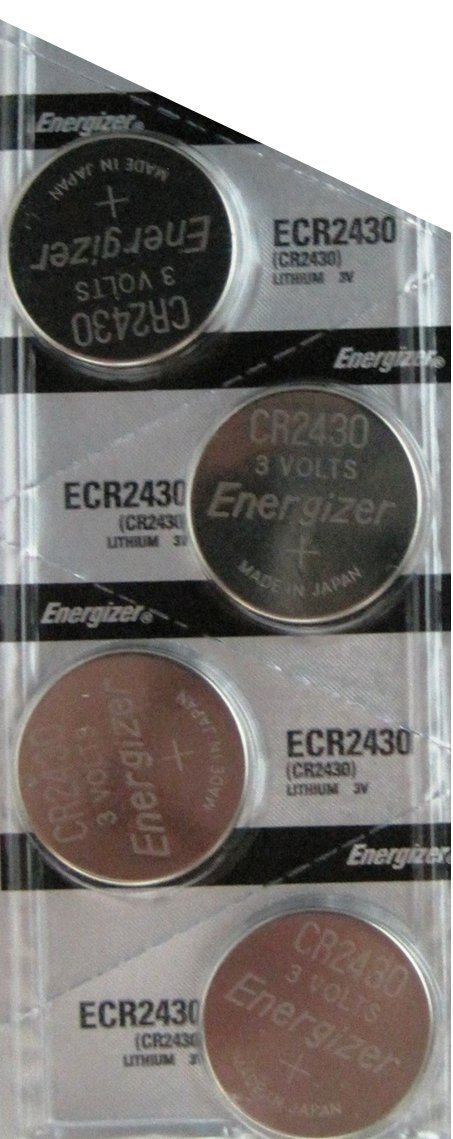 4 Pack Energizer CR2430 Lithium Coin Button Cell battery