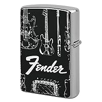 Guitar Fender Lighter Case, Zippo Storage, Replacement Outer Case, Pouch Lighter Holder, Stylish, Unisex, Gift, ZIPPO Case